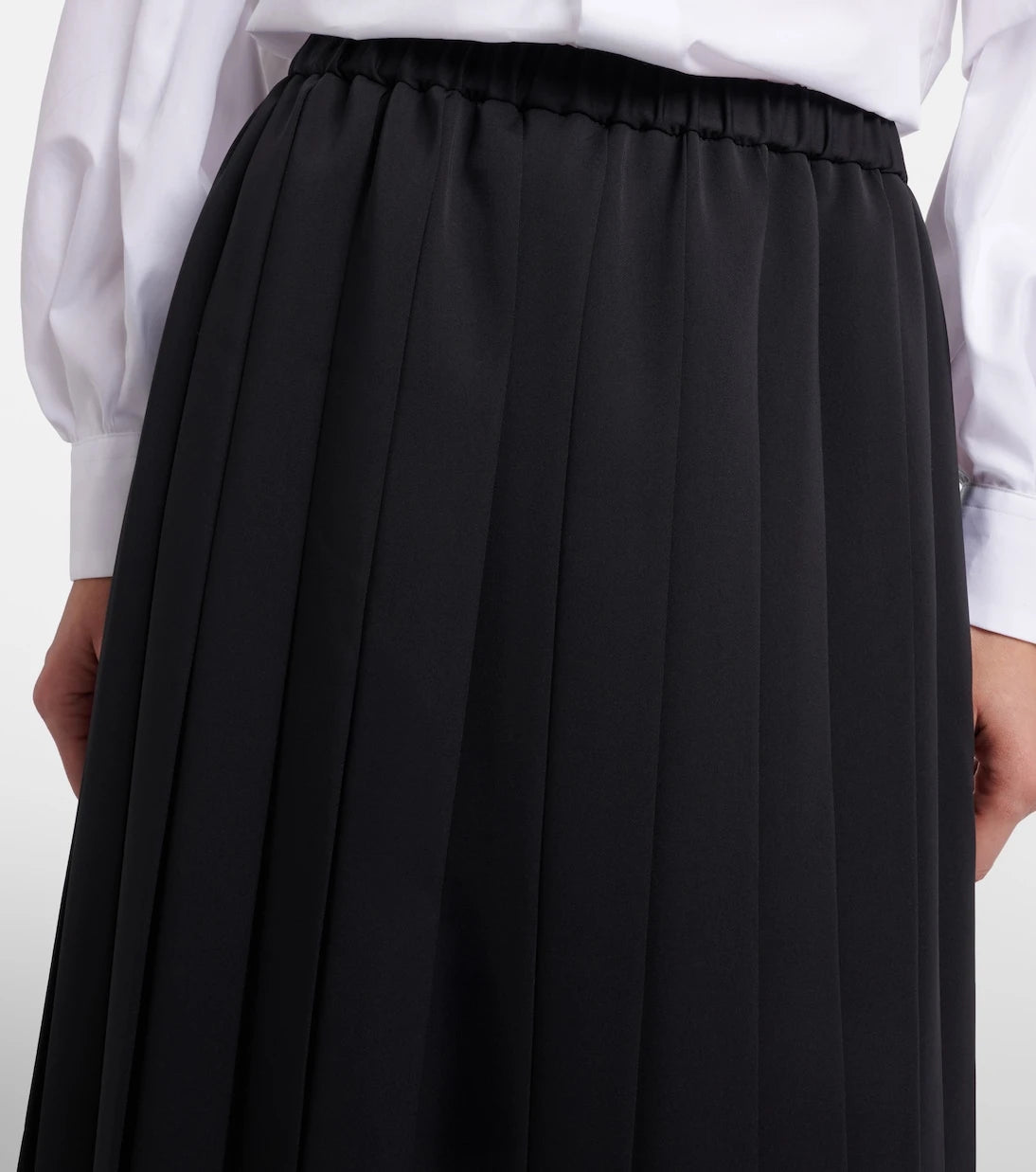 Junya Watanabe - Pleated midi skirt