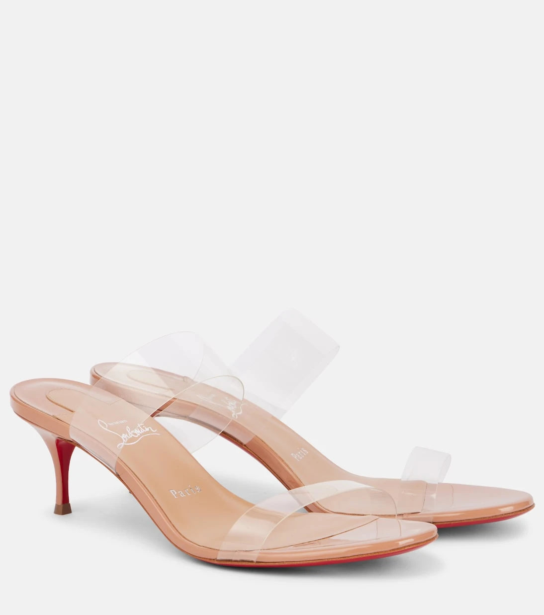 Christian Louboutin - Just Nothing 55 PVC sandals