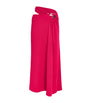 Christopher Esber Red Spiral Crystal Suspension Maxi Skirt