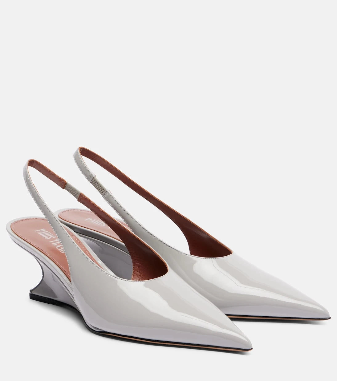Paris Texas - Nina 50 patent leather slingback pumps