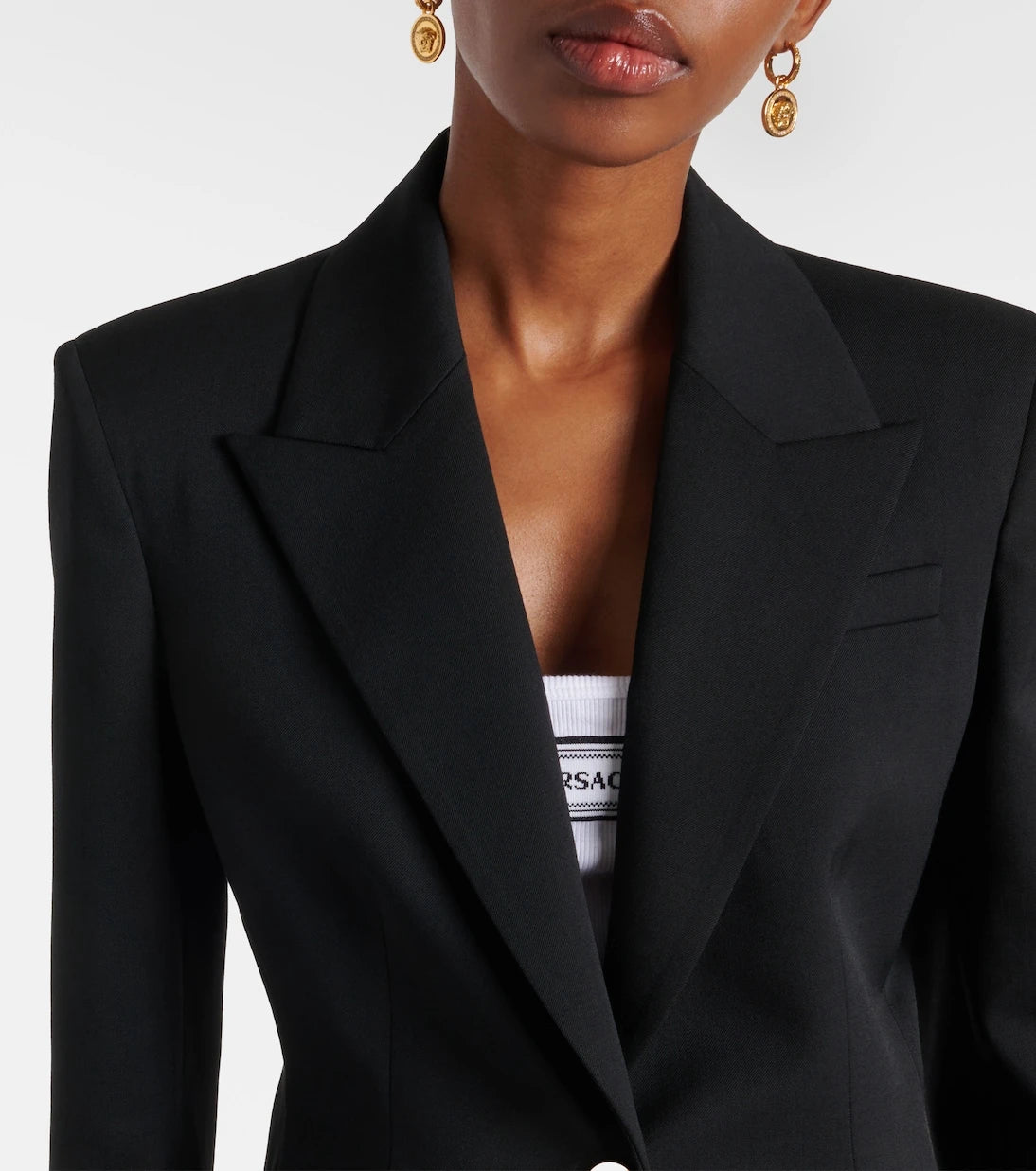 Versace - Wool-blend blazer