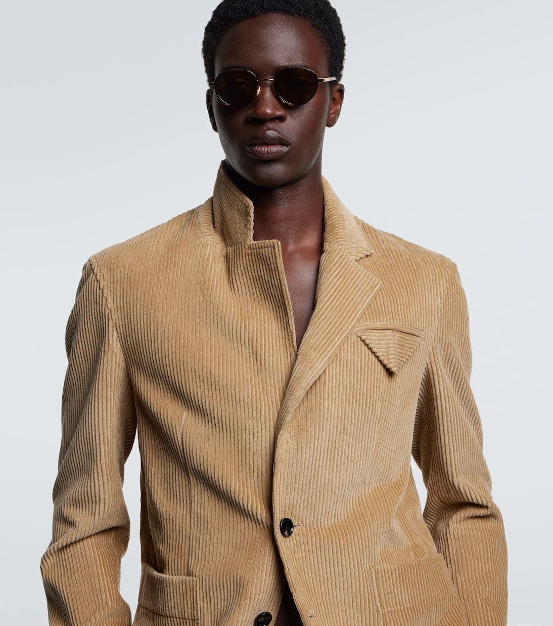 Bottega Veneta - Forte Panthos round sunglasses