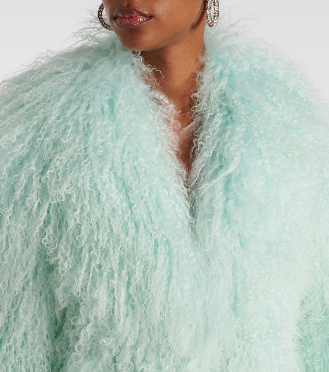 Self-Portrait - Shearling jacket