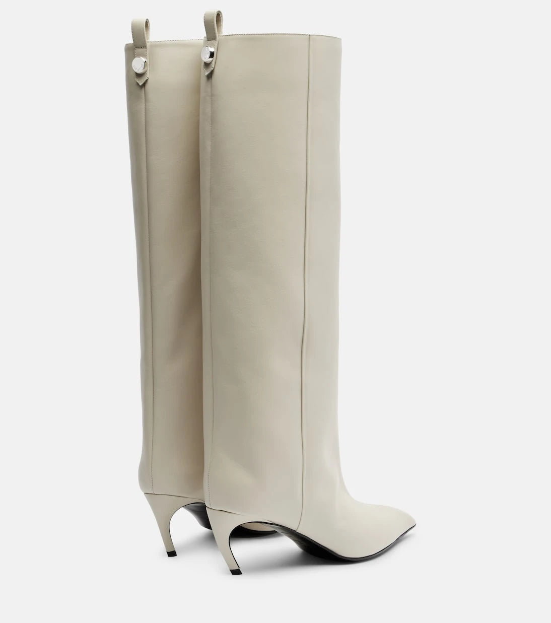 The Attico - Lea 65 leather knee-high boots