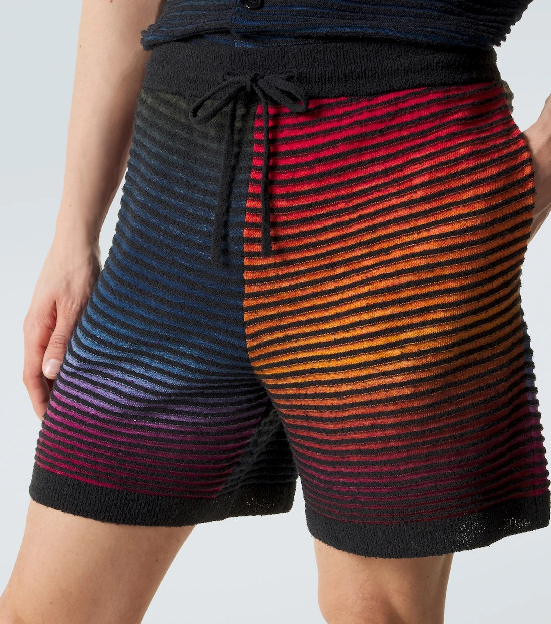 Loewe - Paula's Ibiza Anagram cotton-blend shorts