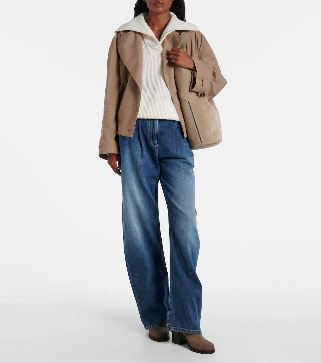 Brunello Cucinelli - Wool, cashmere and silk sweater