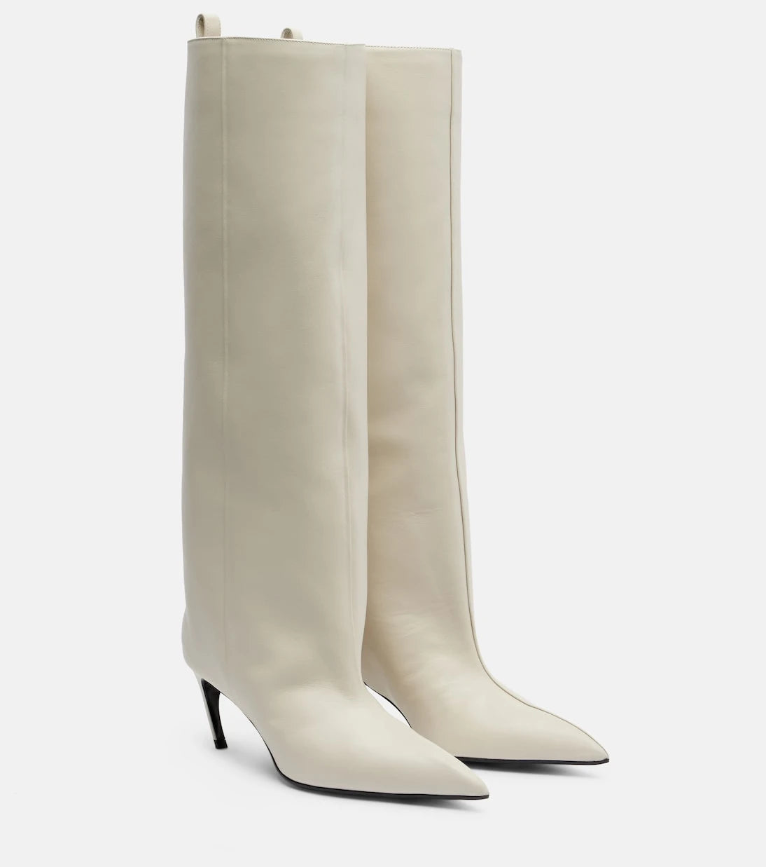 The Attico - Lea 65 leather knee-high boots