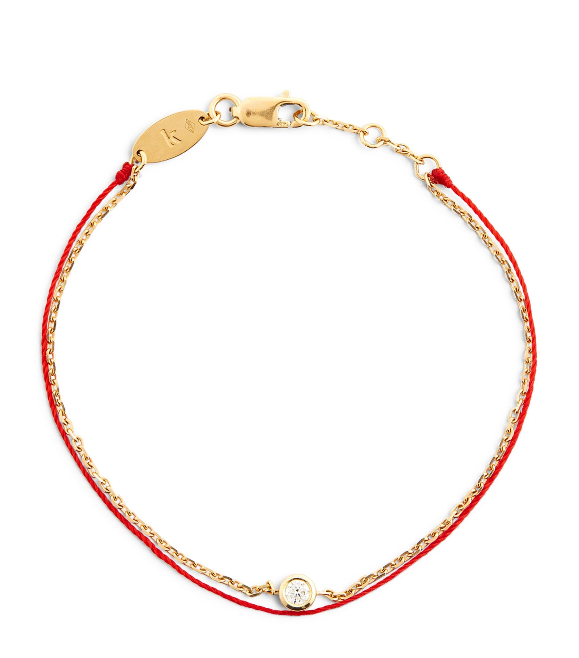 Yellow Gold and Diamond Pure Duo Bracelet
