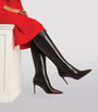 Christian Louboutin Black Kate Botta Nappa Leather Boots 85
