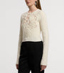 Cashmere Floral Sweater CREAM