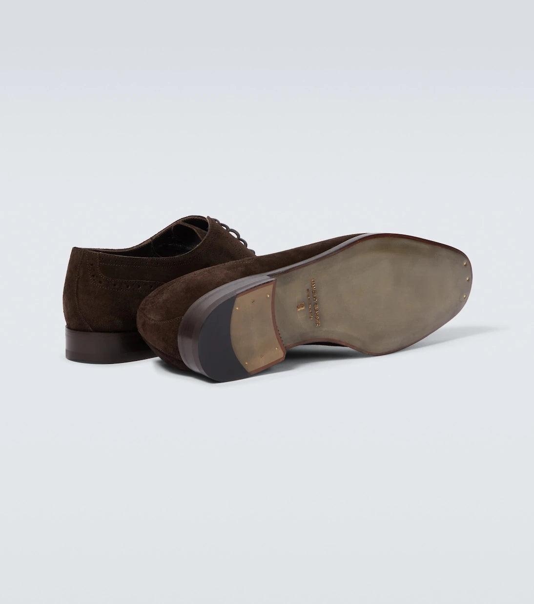 Manolo Blahnik - Witney suede brogues