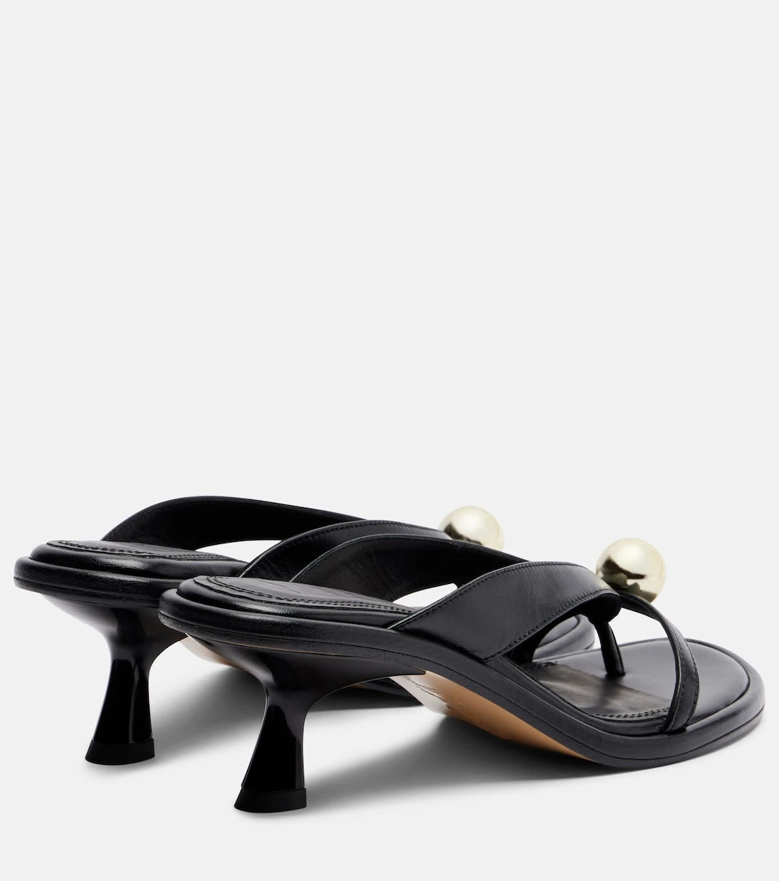 Souliers Martinez - Estela leather thong sandals
