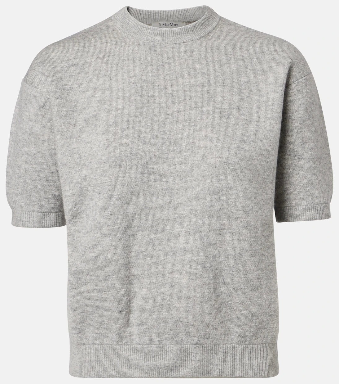 'S Max Mara - Knitted wool and cashmere-blend T-shirt