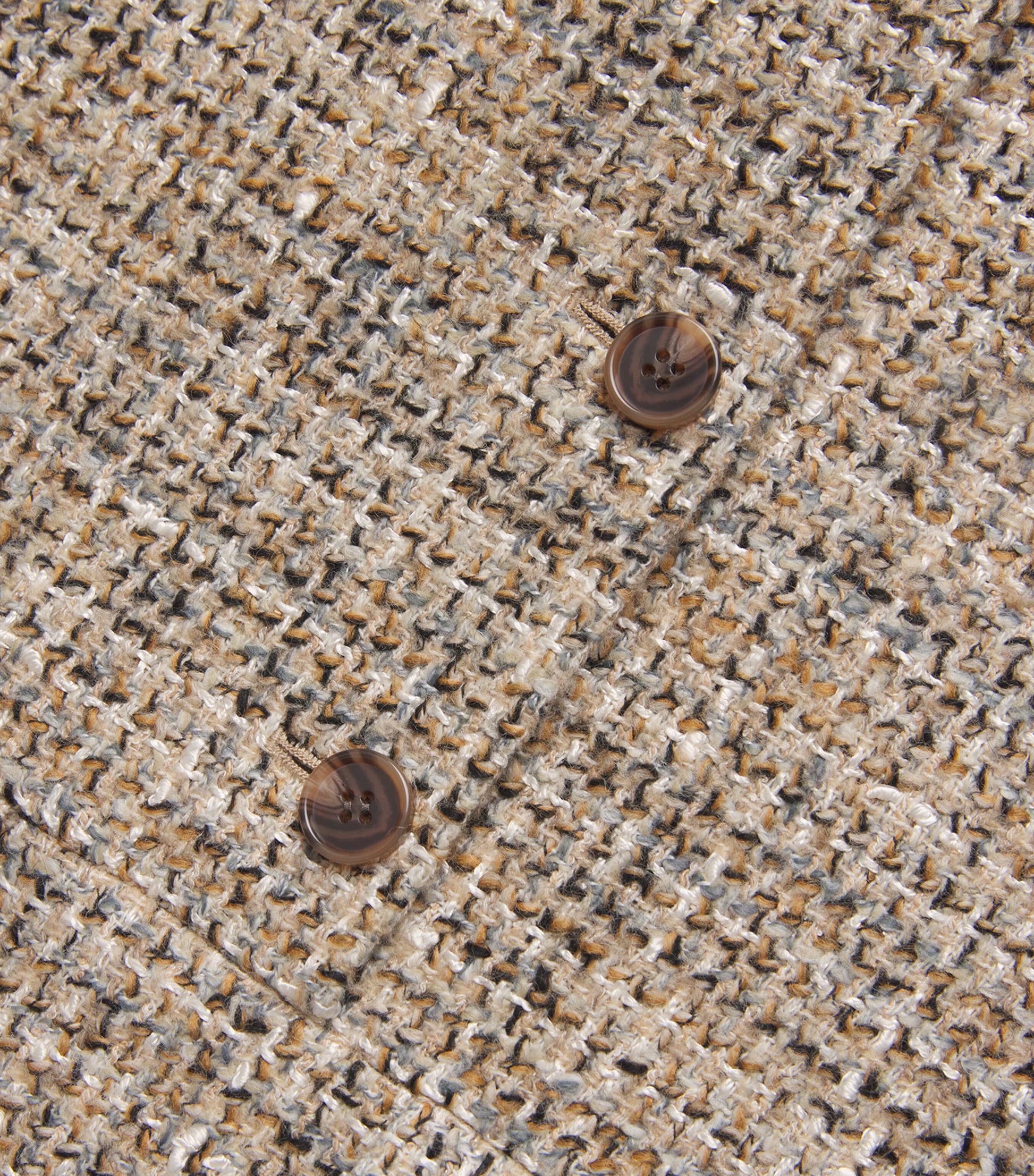 Theory Beige Tweed Mini Dress