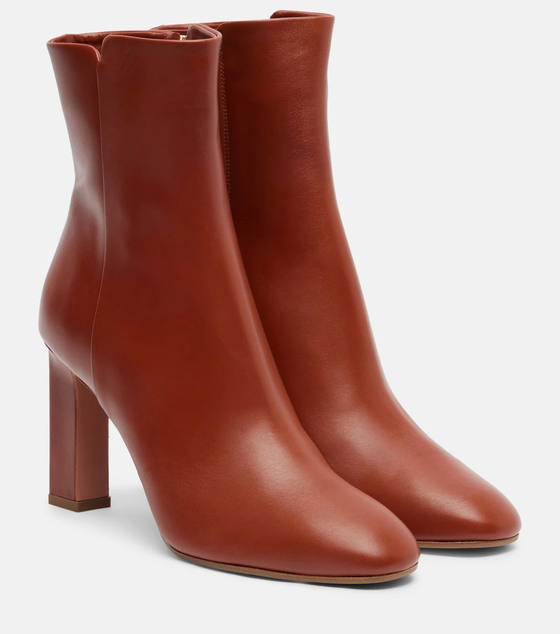 Aquazzura - Sellier 85 leather ankle boots