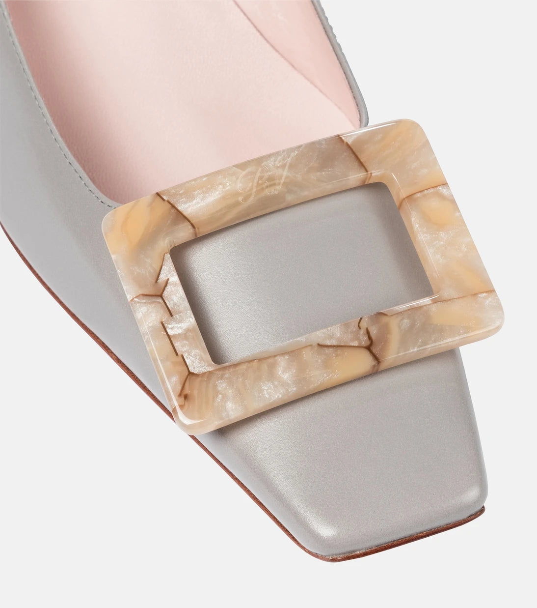 Roger Vivier - Belle Vivier leather pumps