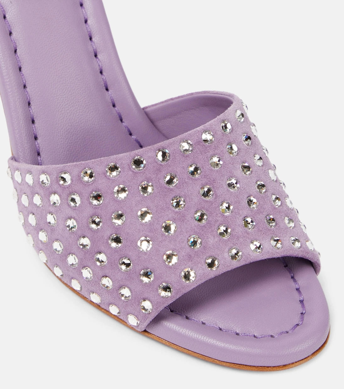 Christian Louboutin - Jane embellished suede mules