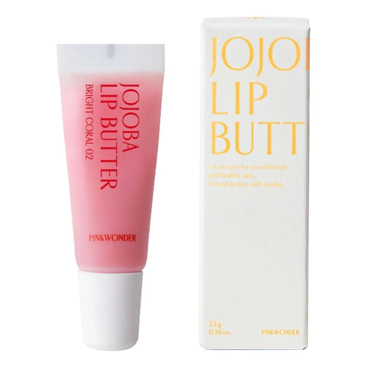 PINKWONDER - Jojoba lip balm | Bright Coral