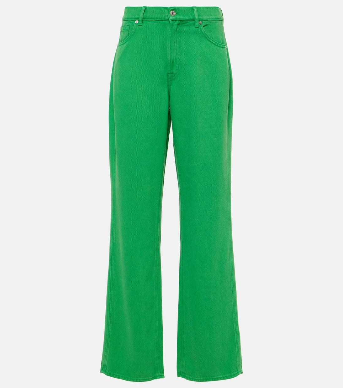 7 For All Mankind - Tess high-rise straight jeans