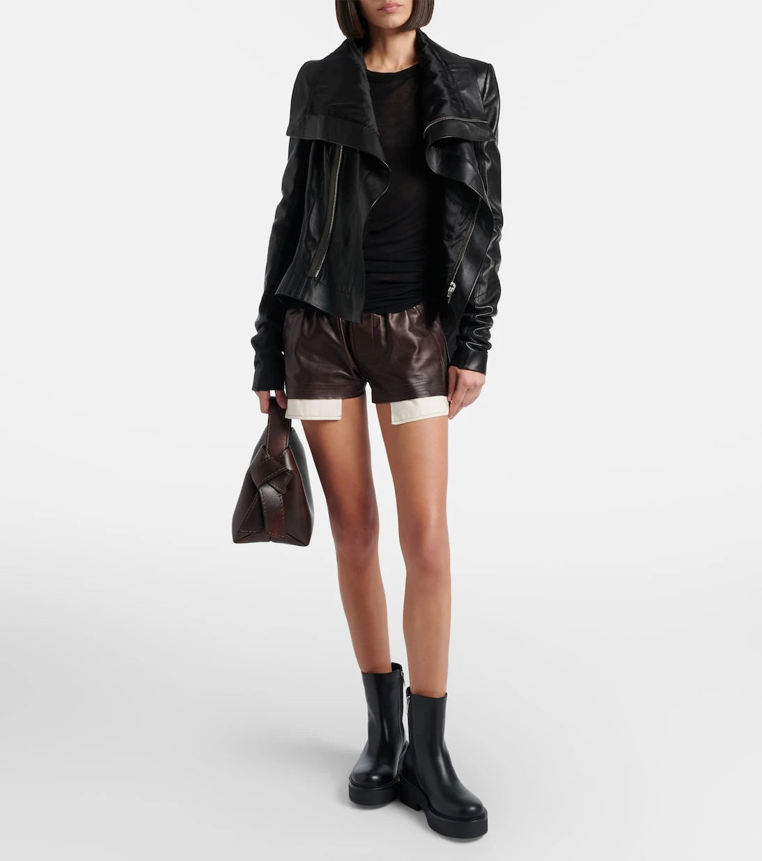 Gianvito Rossi - Hiro leather platform ankle boots