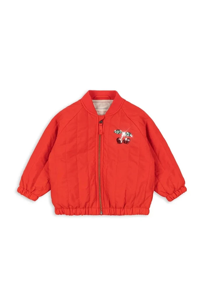 Детско яке бомбър Konges Sløjd JUNO SEQUIN BOMBER JACKET