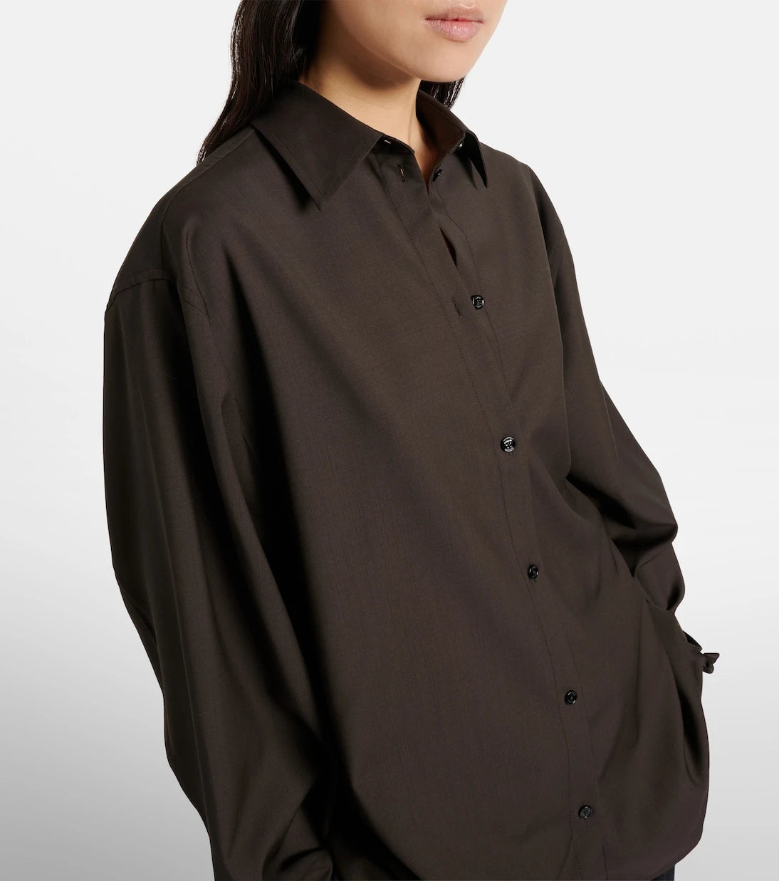 Toteme - Oversized wool shirt