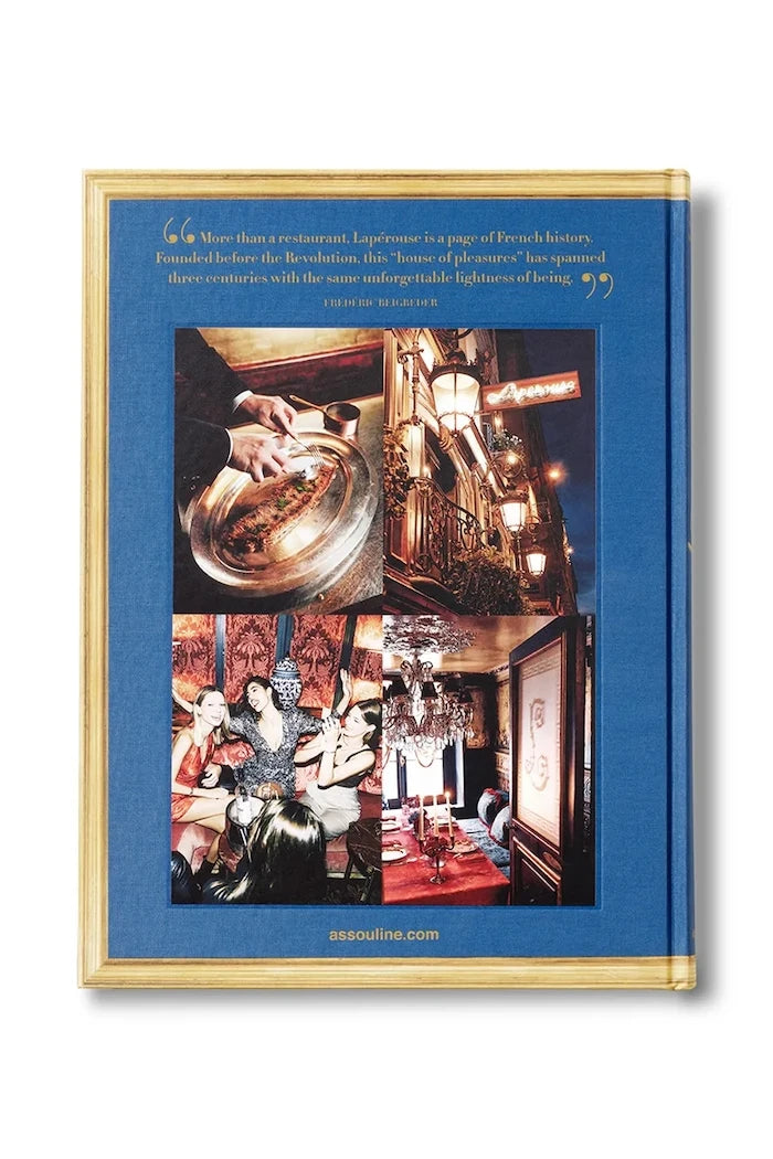 Assouline kitap Lapérouse: A Parisian Icon Since 1766, Frédéric Beigbeder