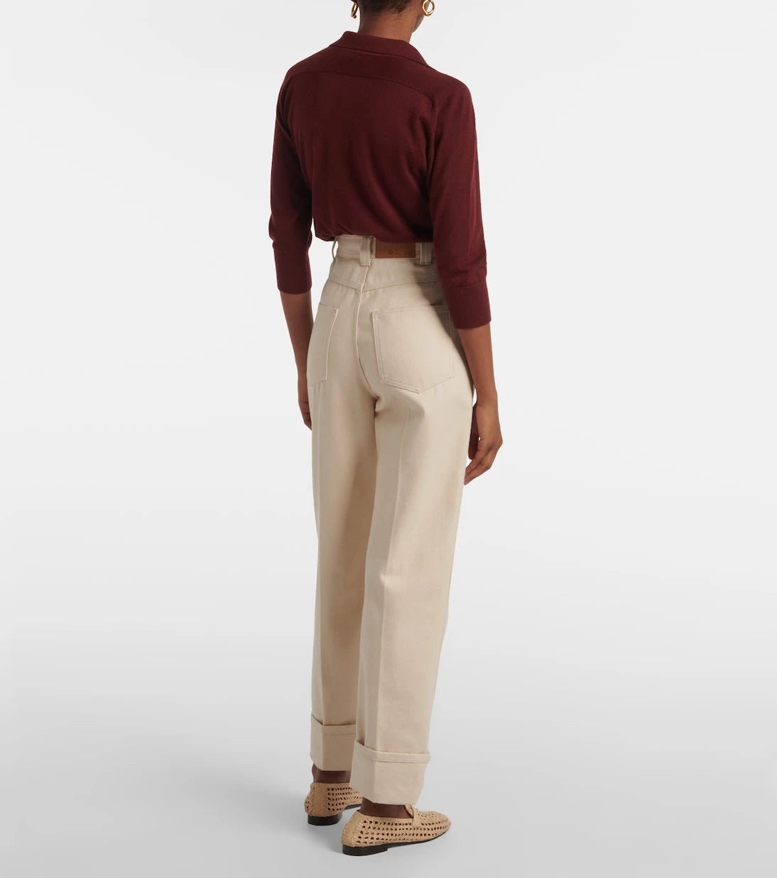 Loro Piana - Garey high-rise straight jeans