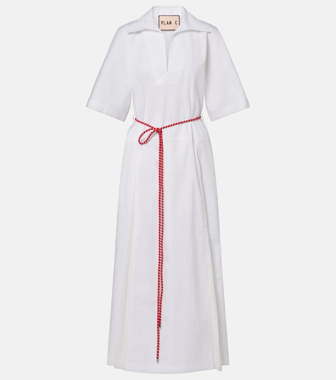 Plan C - Cotton-blend shirt dress