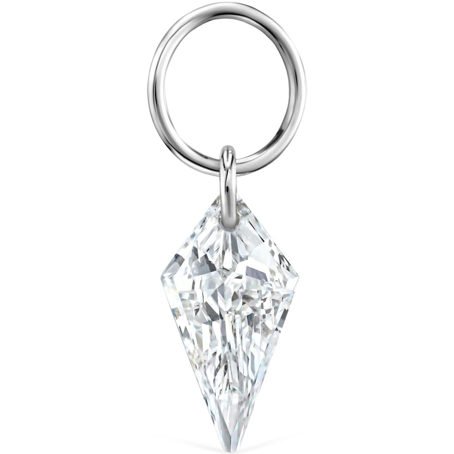 Gold Silhouette Diamond Charm (6mm)