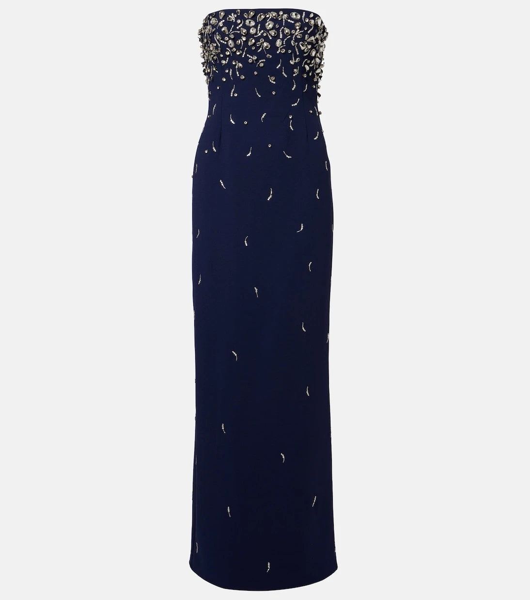 Simkhai - Reign embellished crêpe bustier gown