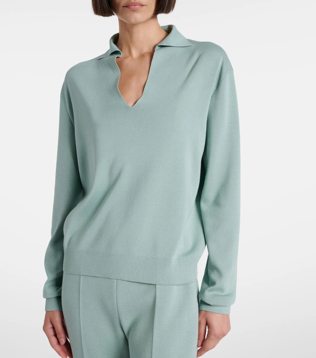 Loro Piana - Silk and cotton polo sweater