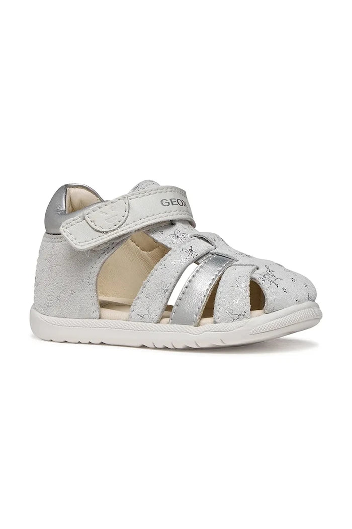 Geox сандали за деца от кожа SANDAL MACCHIA