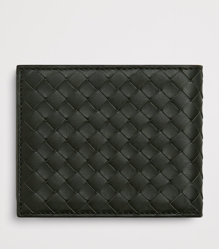 Bottega Veneta Leather Intrecciato Piccolo Bifold Wallet