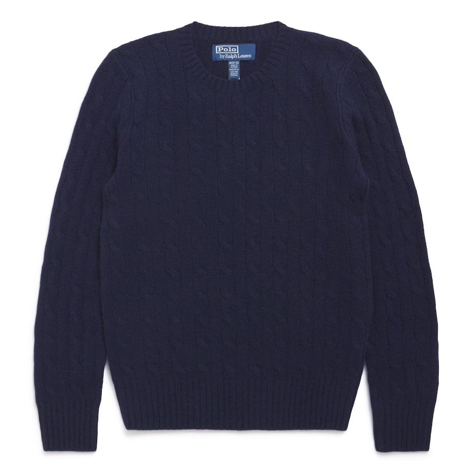 Ralph Lauren Kids Cashmere Cable-Knit Sweater (6-14 Years)