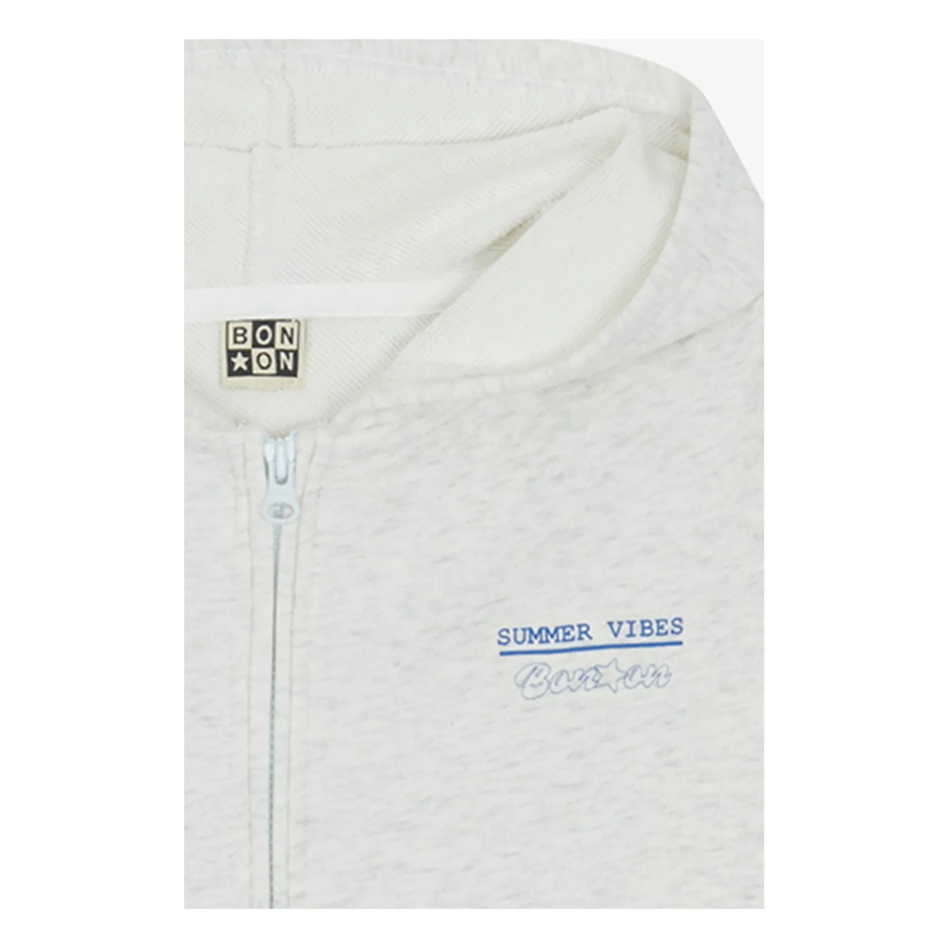 Bonton - St Lu Dayoff Mottled Hoodie | Grey