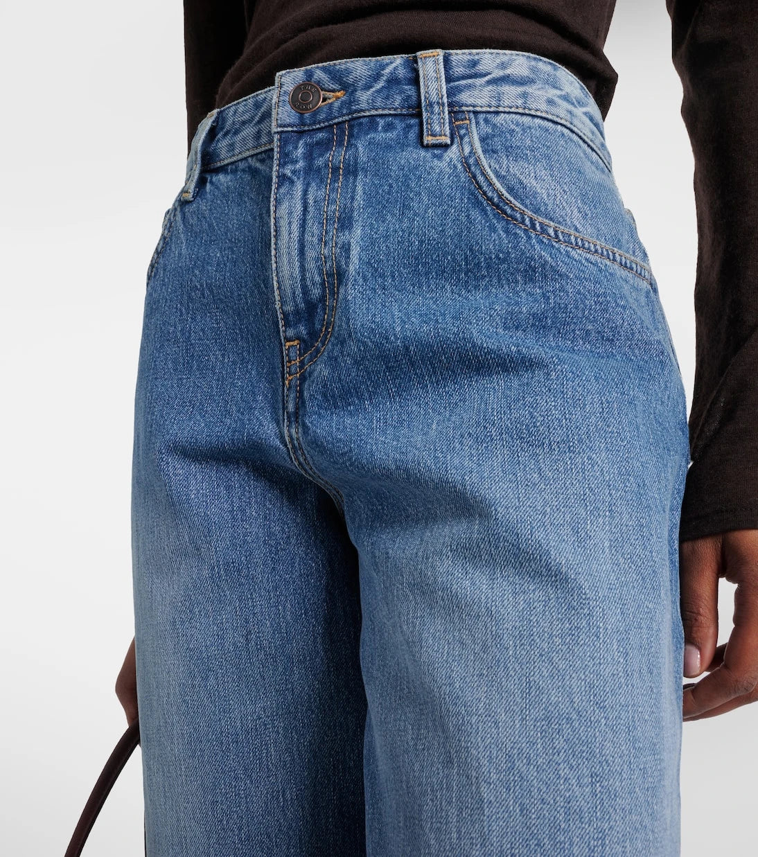 The Row - Eglitta low-rise wide-leg jeans
