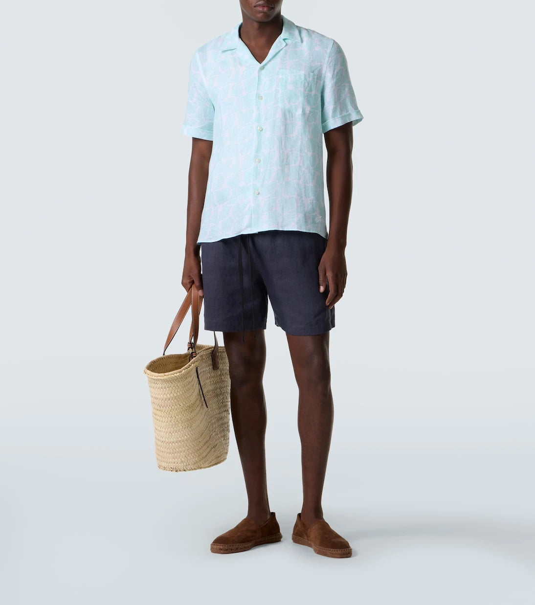 Vilebrequin - Charli floral linen bowling shirt
