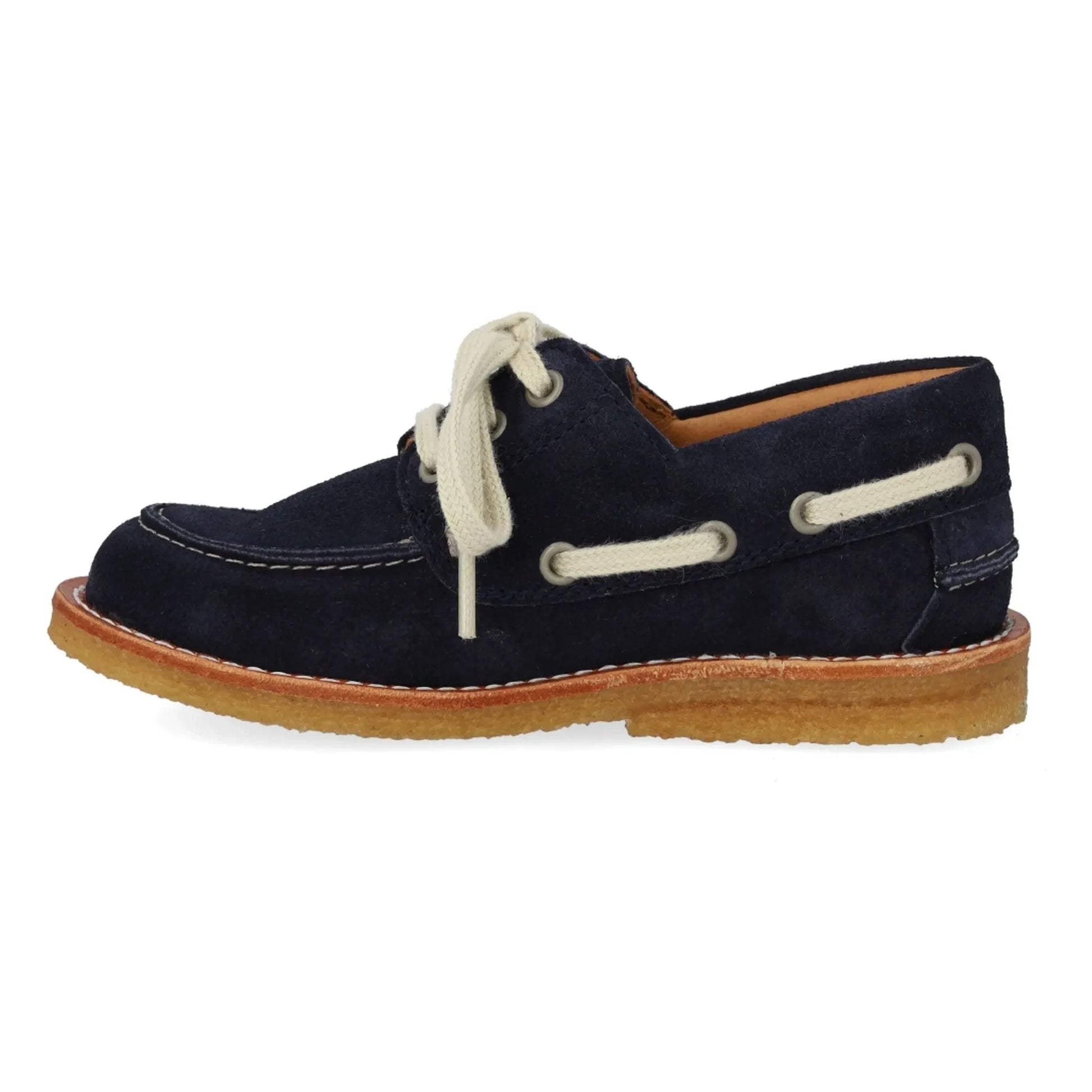 Angulus - Dock Daim Boat Shoes | Navy blue