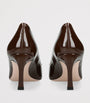 Roger Vivier Brown Patent Belle Vivier Pumps 70