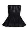 Alaïa Black Strapless Crinoline Top