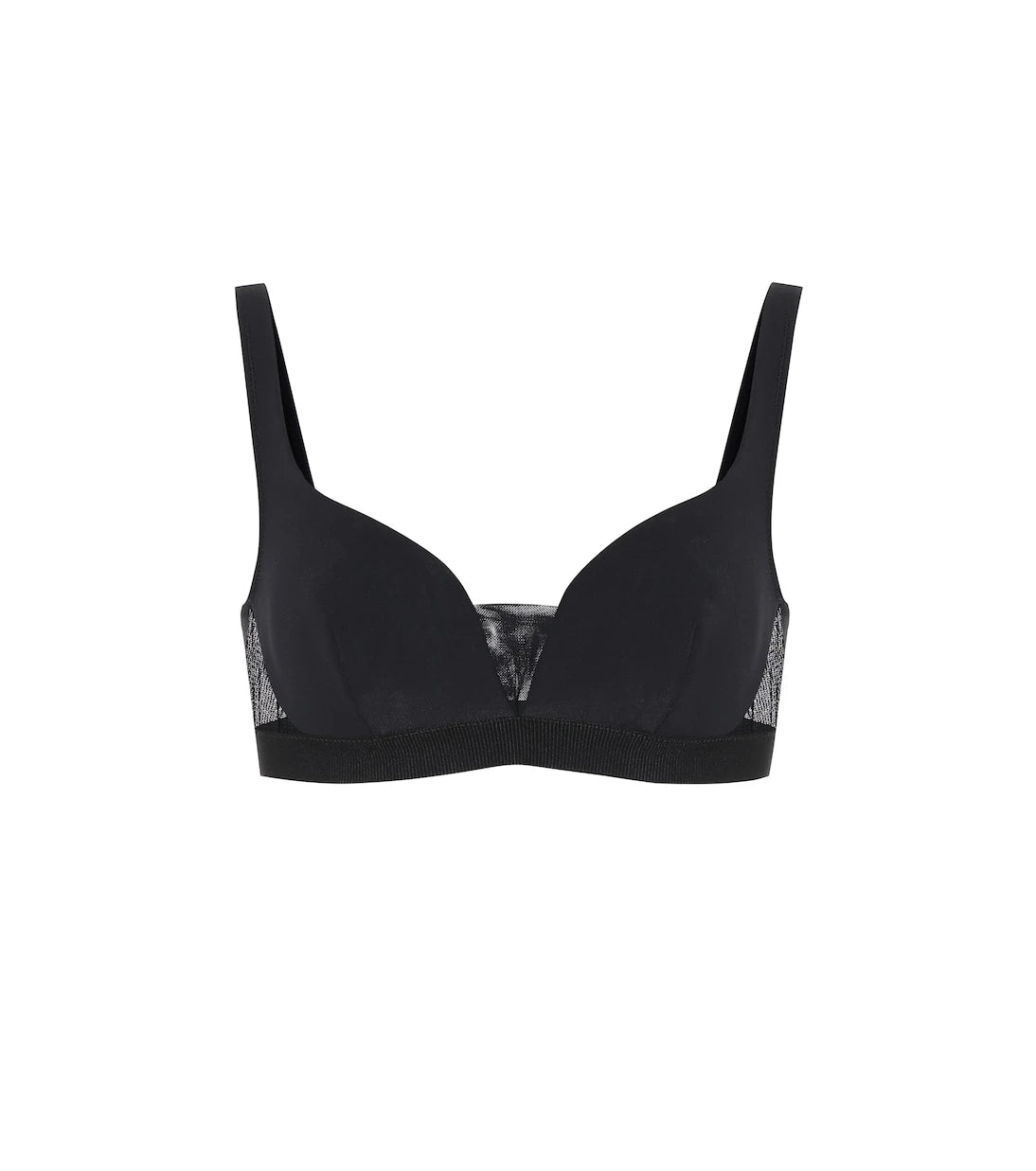 Stella McCartney - Mesh-trimmed bikini top