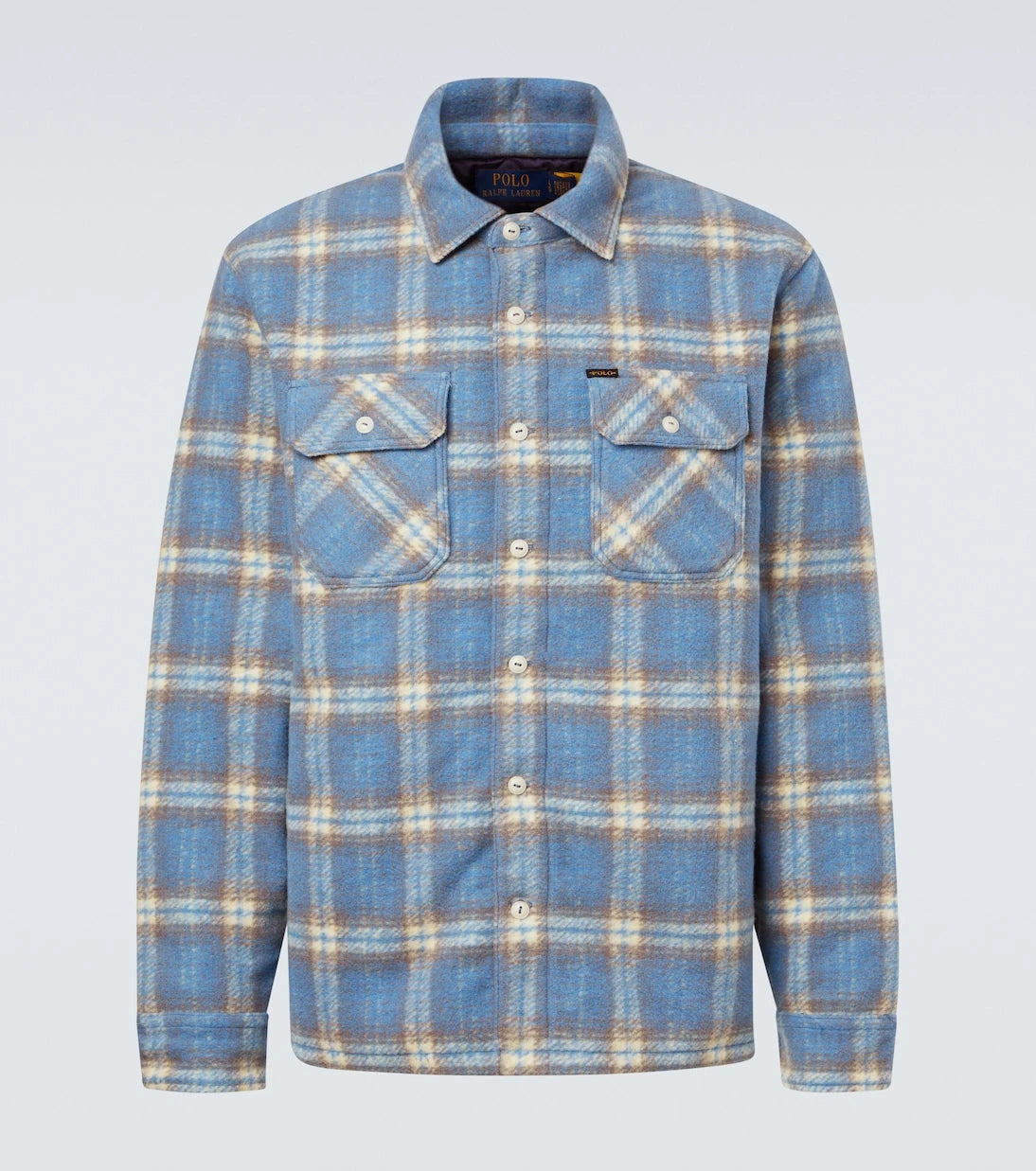 Polo Ralph Lauren - Plaid wool-blend flannel shirt