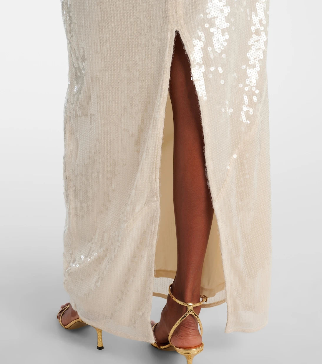 Rotate - Sequined maxi dress
