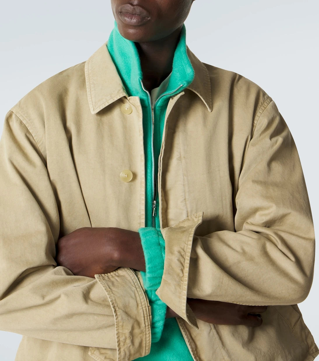 Auralee - Cotton blouson jacket