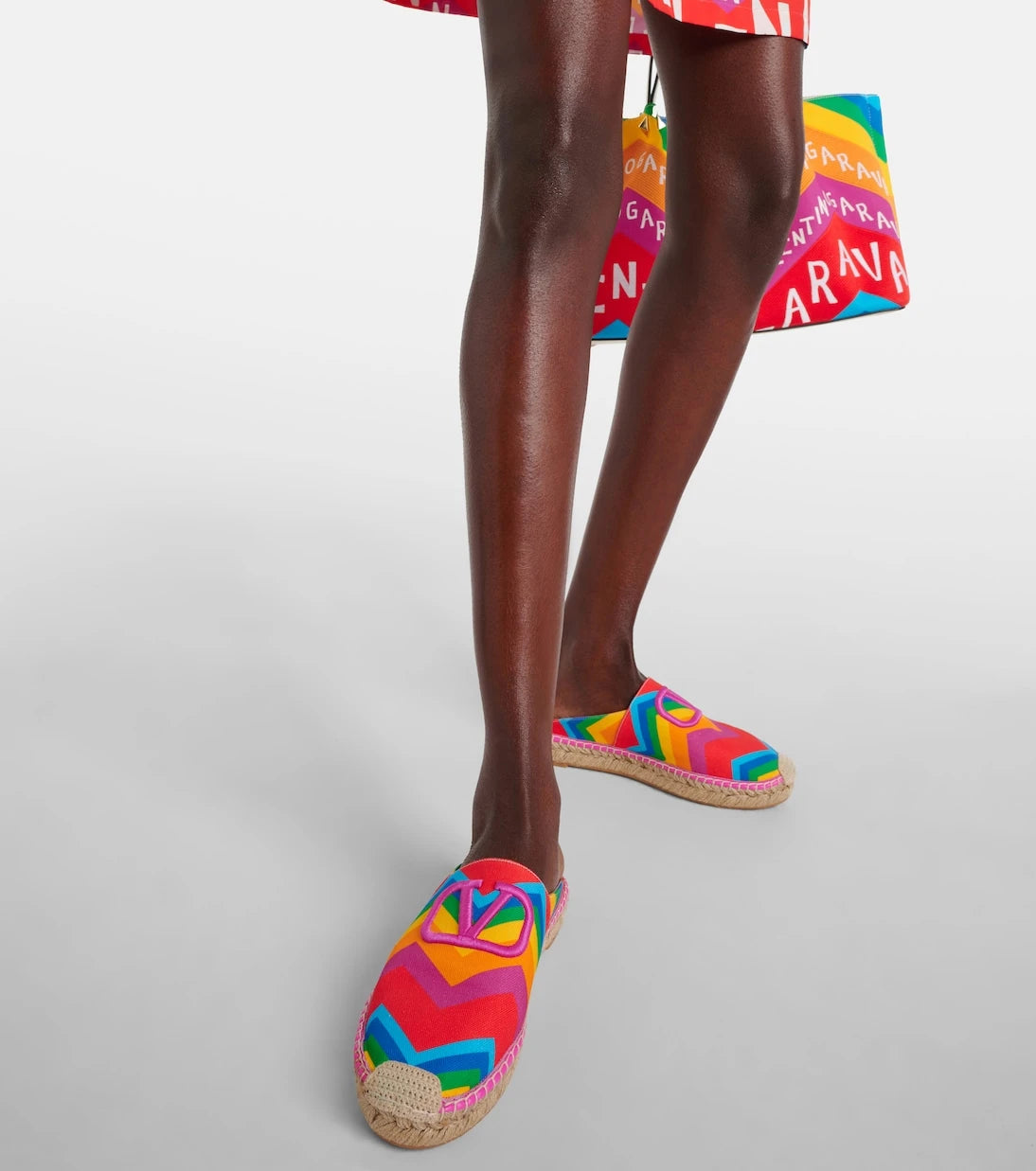 Valentino Garavani - VLogo canvas espadrilles