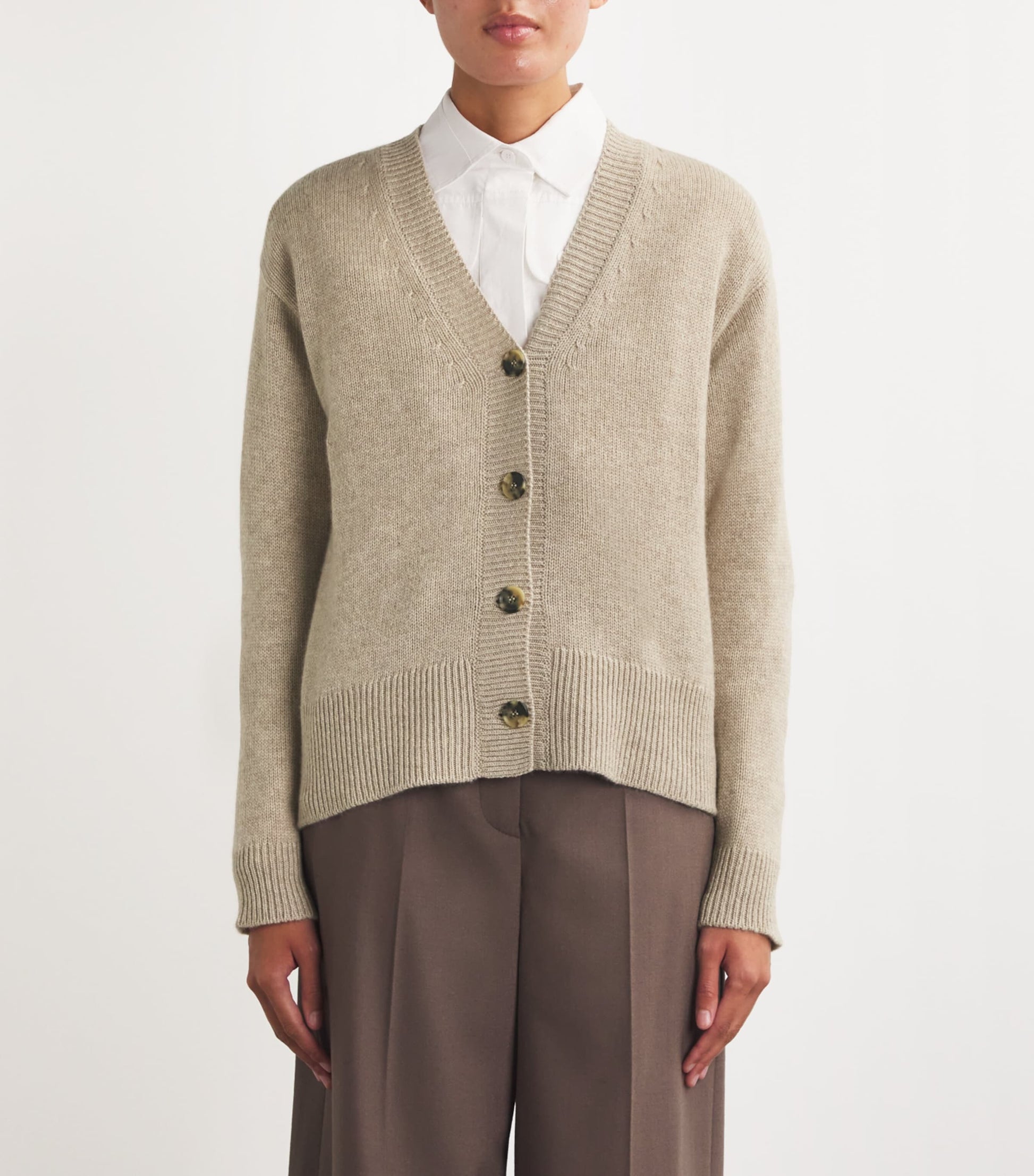 Cashmere Boxy Cardigan
