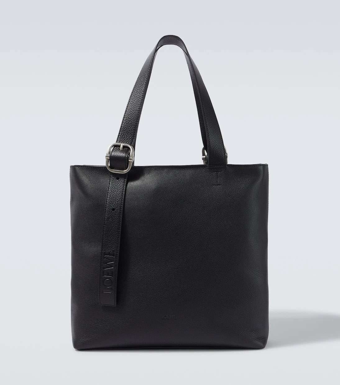 Loewe - Loop leather tote bag