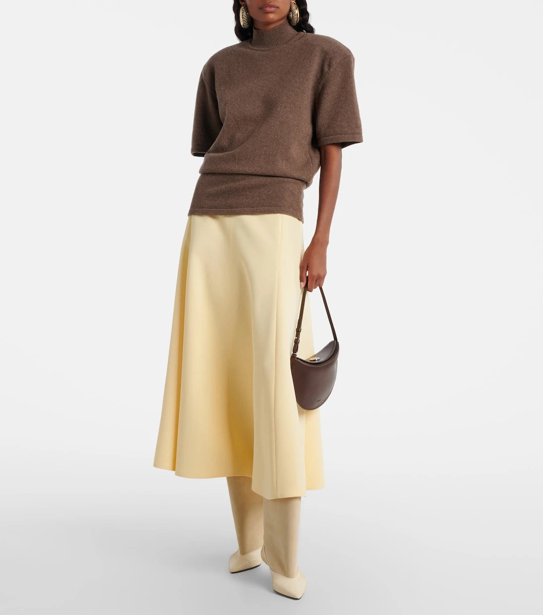 Jacquemus - Tourni leather and suede ankle boots