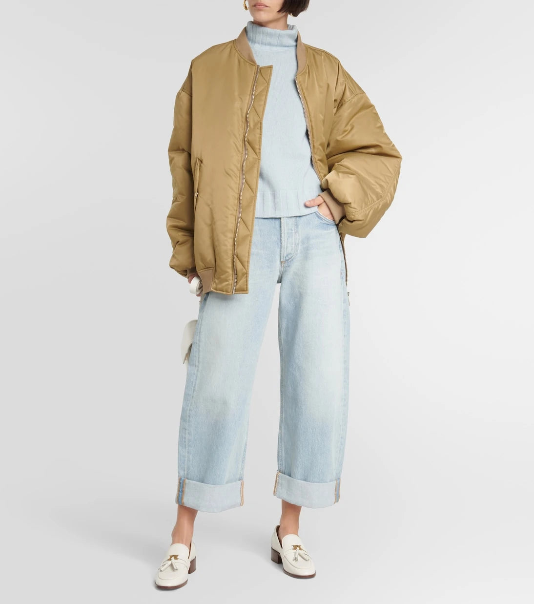 Jardin des Orangers - Wool and cashmere turtleneck sweater